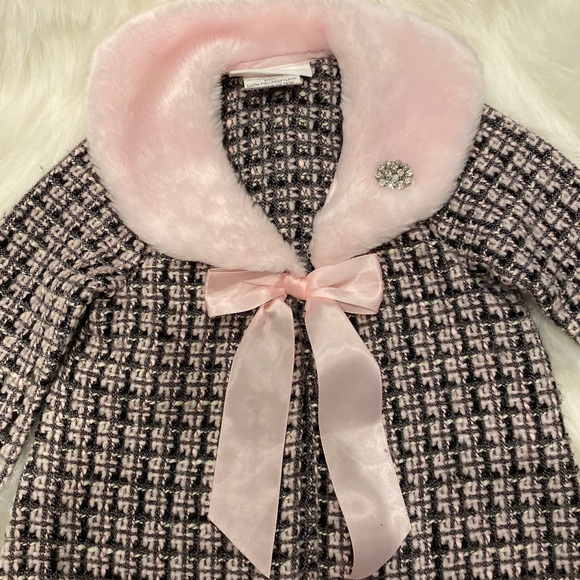 Bonnie Baby Girls Coat for 12 month - Picture 2 of 4